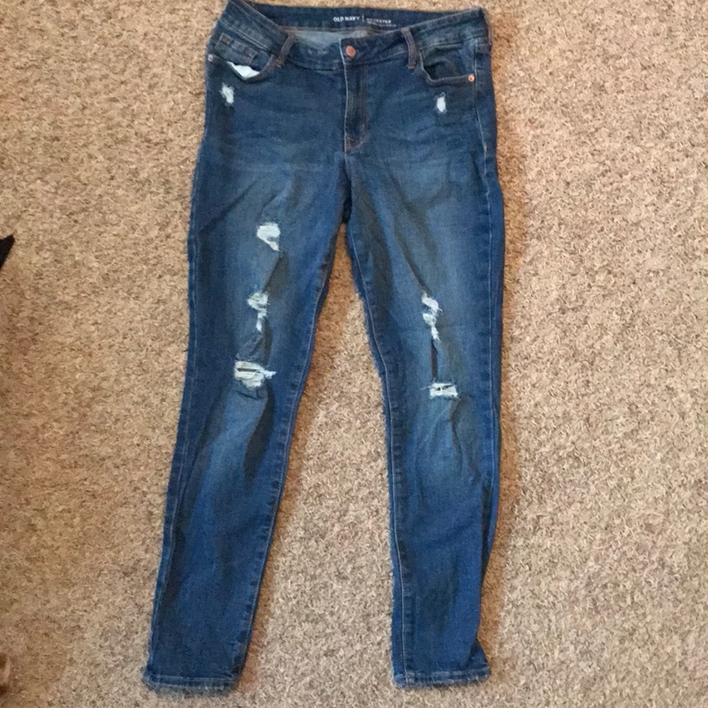 OldNavy Rockstar skinny jeans. Size 10 regular